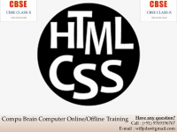 Cbse Class X Syllabus 2021 (html/css)