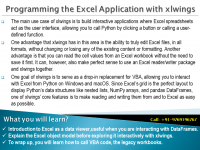 Programming The Excel Application With Xlwings