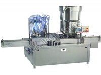 Automatic Six Head Vial Filling & Stoppering Machine