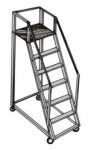 Aluminium Trolley Steps Ladder