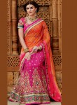 Gorgeous Embroidered Lace Work Sarees- Indian Saree Store