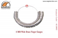 6 Mm Wide Brass Finger Gauges - Jewellery Tools In India