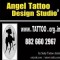 Angel tattoo design studio